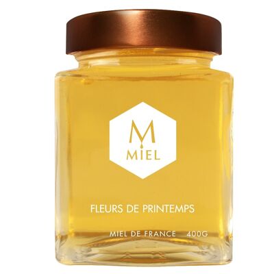 Miel de fleurs de printemps 400g - France