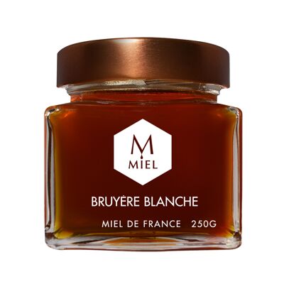Miel de bruyère blanche 250g - France