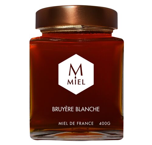 Miel de bruyère blanche 400g - France