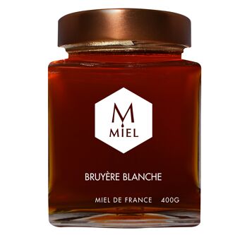 Miel de bruyère blanche 400g - France 1
