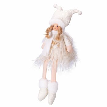 DOLL DOLL JAMBES SOUPLES AVEC CASQUETTE BLANCHE 1
