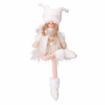 DOLL DOLL JAMBES SOUPLES AVEC CASQUETTE BLANCHE 2