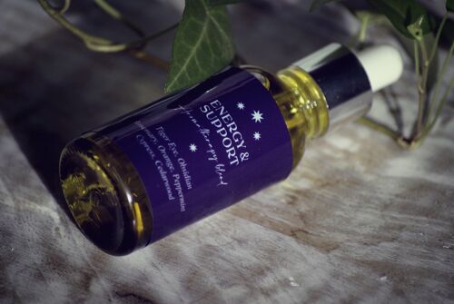 Energy & support aromatherapy pulse points oil
