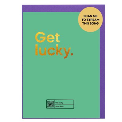 Carte de chanson Streamable "Get Lucky"