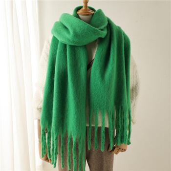 Echarpe longue femme | hiver | foulard épais | diverses couleurs | 200x70cm 2