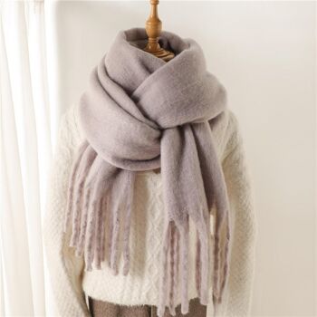 Echarpe longue femme | hiver | foulard épais | diverses couleurs | 200x70cm 3