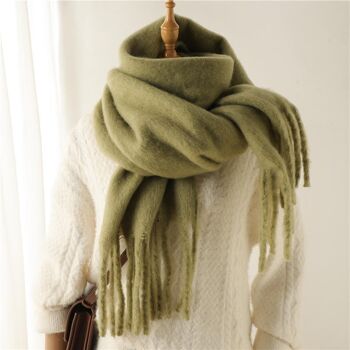 Echarpe longue femme | hiver | foulard épais | diverses couleurs | 200x70cm 4