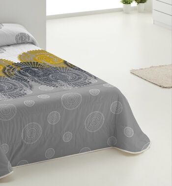 Couette Couette Nordic 300Gr Donegal Collections Cast Bed 135cm Gris 3
