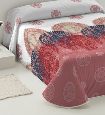 Couette Couette Nordic 300Gr Donegal Collections Cast Bed 80cm Rose 2