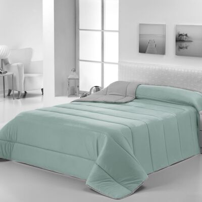 Piumino Nordic 300gr Bicolore Letto Reversibile 105cm Acqua/Grigio