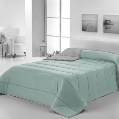 Duvet Nordic 300gr Bicolor Reversible Bed 140cm Aqua / Gray