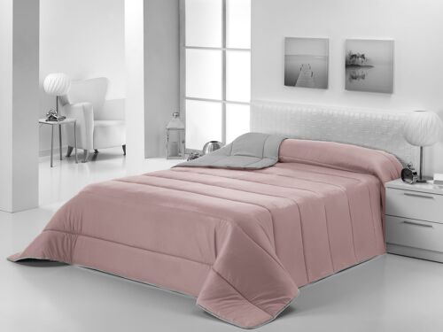 Edredón Nórdico 300gr Bicolor Reversible Cama 140cm Nude / Gris