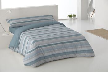 Housse de Couette Deux Pièces Albry Lit Bleu 90 cm 1