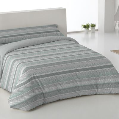 Funda Nórdica de Dos Piezas Albry Verde Cama 150 cm