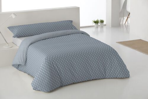 Funda Nórdica de Dos Piezas Elegy Azul Cama 105 cm