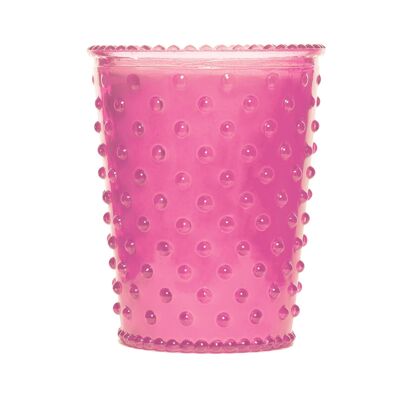Simpatico Hobnail Glass Candle #60 Lychee