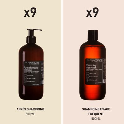 Lot shampoing + conditionneur