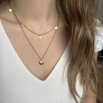 Collier double AURORE