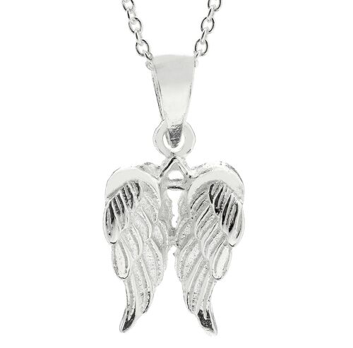 Beautiful Double Angel Wing Necklace