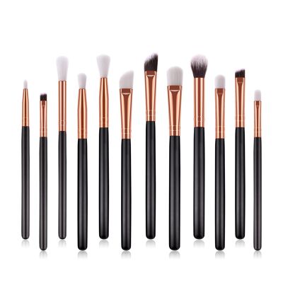 SET OF 12 SPECIAL EYE BRUSHES Black