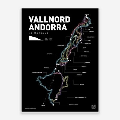 Vallnord Andorra Art Print