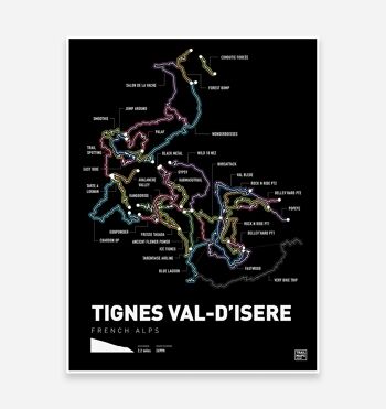 Tignes Val D'Isere Art Print 1