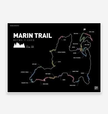 Marin Trail (Gwydir Mawr) Art Print 1