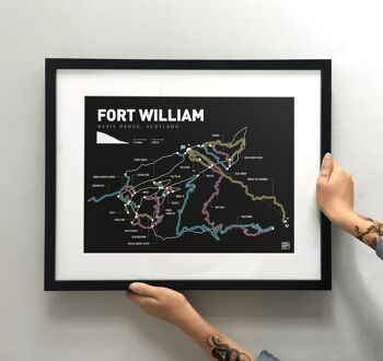 Fort William Nevis Range Art Print 2