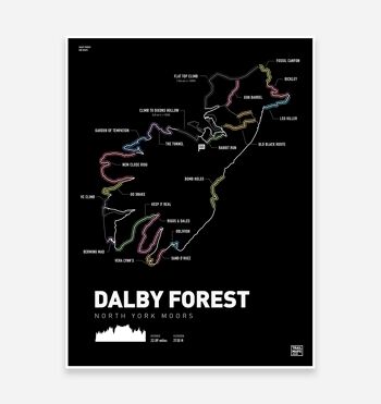 Dalby Forest Art Print 1
