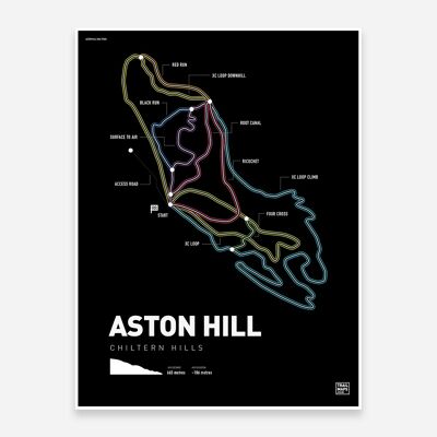 Aston Hill Bike Park Art Print