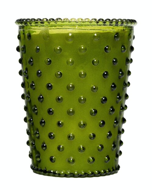 Simpatico Hobnail Glass Candle #25 Pear