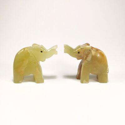 Mini Elephant Onyx Assorted Colours