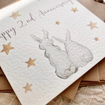 2nd Cotton Anniversary Card (A) 2