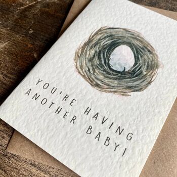 Another New Baby Card, Having Another Baby, Congratulations 2