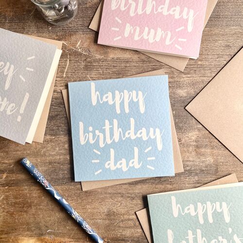 Dad Happy Birthday Card (A)