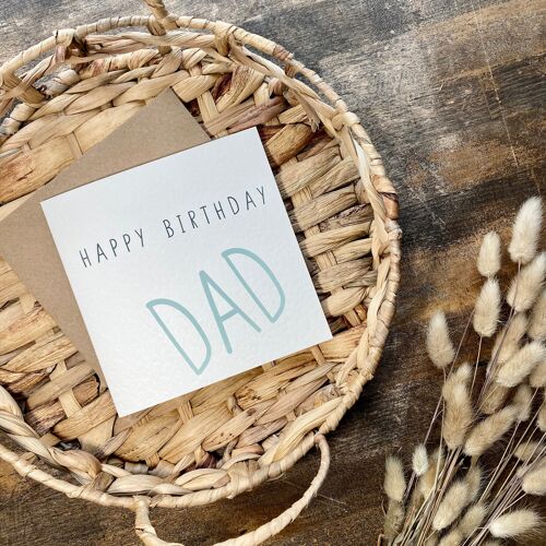 Dad Happy Birthday Card (B)