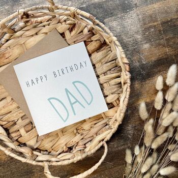 Dad Happy Birthday Card (B) 1