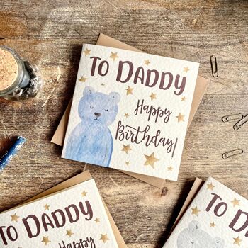 Daddy Birthday Card, From your Little Boy 1