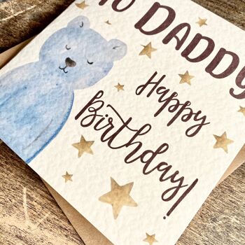 Daddy Birthday Card, From your Little Boy 2