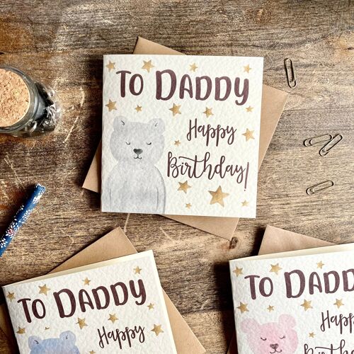 Daddy Birthday Card, From your Children