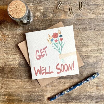 Get Well Soon Card, Feel Better Soon (A)