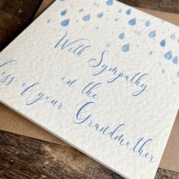 Grandmother Sympathy Card 2