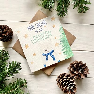 Grandson Christmas Card (A)