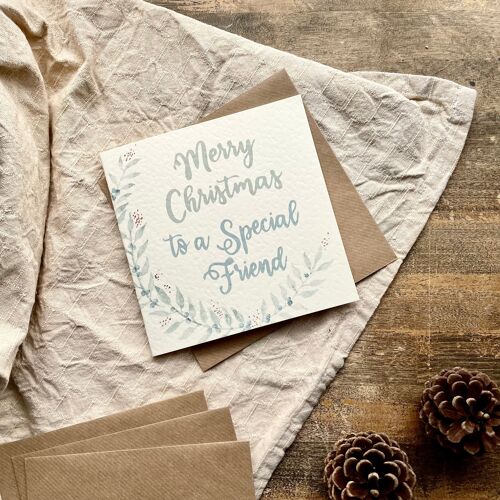Special Friend Christmas Card (A)