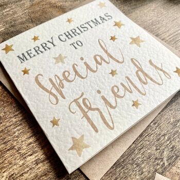 Special Friends Christmas Card (B) 3