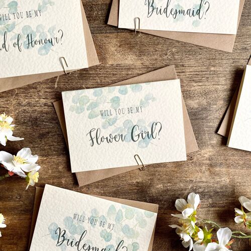 Will you be my Flower Girl Card