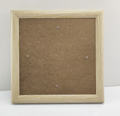Wood Effect, 21x21cm Picture Frame for Crystal Art Card