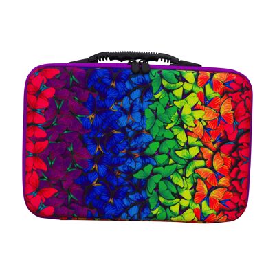 Ombre Butterflies Crystal Art Storage Case - 60 Bottles