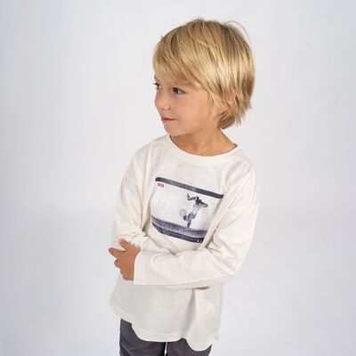 Boy's white T-shirt CRITOS