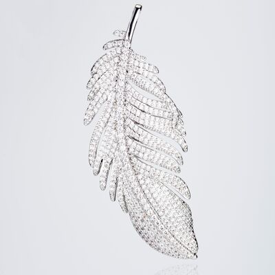 Feather Brooch